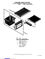 Preview for 4 page of KitchenAid KSSS48QTB02 Parts List