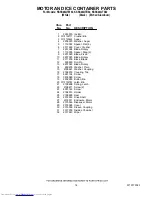 Preview for 14 page of KitchenAid KSSS48QTB02 Parts List