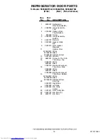 Preview for 16 page of KitchenAid KSSS48QTB02 Parts List