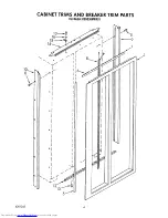 Preview for 3 page of KitchenAid KSSSS36MWX01 Parts List