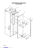 Preview for 5 page of KitchenAid KSSSS36MWX01 Parts List