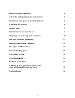 Preview for 3 page of KitchenAid KSVC 3610 Instructions For Use Manual