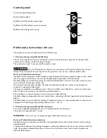 Preview for 7 page of KitchenAid KSVC 3610 Instructions For Use Manual