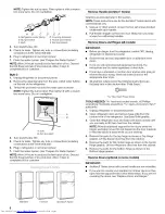 Предварительный просмотр 6 страницы KitchenAid KTLA19EMSS00 Use & Care Manual