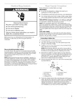 Предварительный просмотр 5 страницы KitchenAid KTRC19KMBL00 Use & Care Manual