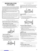 Предварительный просмотр 15 страницы KitchenAid KTRC19KMBL00 Use & Care Manual