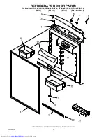 Предварительный просмотр 7 страницы KitchenAid KTRC22EKBL00 Parts List