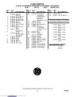 Предварительный просмотр 10 страницы KitchenAid KTRC22EKBL00 Parts List