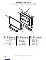 Предварительный просмотр 13 страницы KitchenAid KTRC22EMBL00 Parts Manual