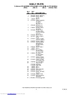 Preview for 6 page of KitchenAid KTRC22EMBL03 Parts List