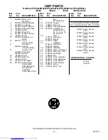 Предварительный просмотр 10 страницы KitchenAid KTRC22KKBL00 Parts Manual