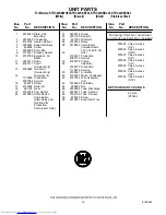 Предварительный просмотр 10 страницы KitchenAid KTRC22KKBL03 Parts List