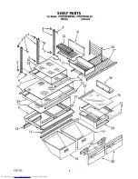 Preview for 9 page of KitchenAid KTRC22KXAL20 Parts List