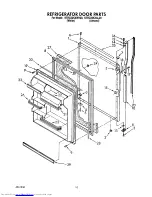 Preview for 14 page of KitchenAid KTRC22KXAL20 Parts List