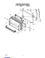 Preview for 16 page of KitchenAid KTRC22KXAL20 Parts List