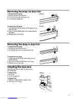 Предварительный просмотр 9 страницы KitchenAid KTRP18KDA Use And Care Manual