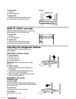 Предварительный просмотр 10 страницы KitchenAid KTRP18KDA Use And Care Manual