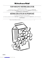 Preview for 1 page of KitchenAid KTRP22EMBT04 Use & Care Manual