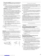 Preview for 43 page of KitchenAid KTRP22EMBT04 Use & Care Manual