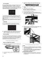 Предварительный просмотр 10 страницы KitchenAid KUBL204E Use & Care Manual