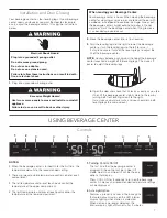 Preview for 7 page of KitchenAid KUBL214KSB Use And Care Manual And Installation Instruction