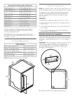 Предварительный просмотр 4 страницы KitchenAid KUBL214KSB00 Use And Care Manual And Installation Instructions