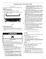 Preview for 9 page of KitchenAid KUBR204ESB Use & Care Manual