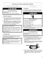 Preview for 5 page of KitchenAid KUBR204ESB00 Use & Care Manual