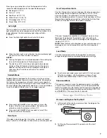 Preview for 7 page of KitchenAid KUBR204ESB00 Use & Care Manual