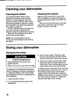 Preview for 20 page of KitchenAid KUD1230B Use And Care Manual