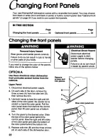 Preview for 22 page of KitchenAid KUD1230B Use And Care Manual