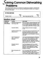 Preview for 25 page of KitchenAid KUD1230B Use And Care Manual