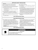 Preview for 2 page of KitchenAid KUDA03CTBL1 User Instructions