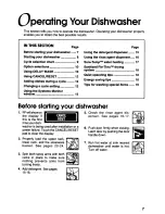 Preview for 7 page of KitchenAid KUDA23SB Use And Care Manual