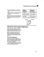 Preview for 13 page of KitchenAid KUDB230B Use And Care Manual