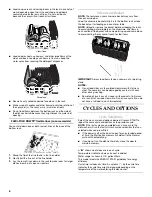 Preview for 6 page of KitchenAid KUDC01TM Consumer Reference Manual