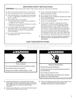 Preview for 3 page of KitchenAid KUDC02IRBL0 User Instructions