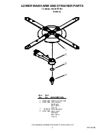 Preview for 4 page of KitchenAid KUDC03FTSS0 Parts List