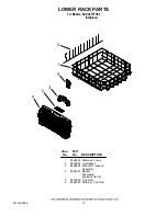 Preview for 13 page of KitchenAid KUDC03FTSS0 Parts List