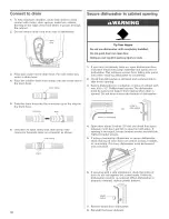 Preview for 18 page of KitchenAid KUDC03IT Installation Instructions Manual