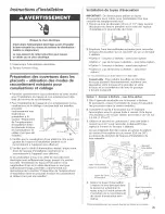 Preview for 25 page of KitchenAid KUDC03IT Installation Instructions Manual