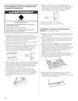 Preview for 38 page of KitchenAid KUDC03IT Installation Instructions Manual