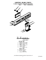 Предварительный просмотр 2 страницы KitchenAid KUDC03IVBL0 Parts List