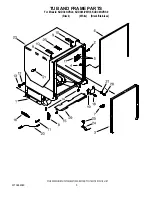 Предварительный просмотр 5 страницы KitchenAid KUDC03IVBL0 Parts List