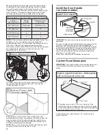 Preview for 14 page of KitchenAid KUDC03IVBS - 24" Dishwasher Installation Instructions Manual