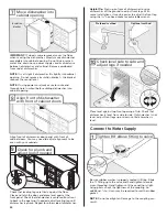 Preview for 20 page of KitchenAid KUDC03IVBS - 24" Dishwasher Installation Instructions Manual