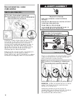 Preview for 38 page of KitchenAid KUDC03IVBS - 24" Dishwasher Installation Instructions Manual