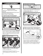 Preview for 48 page of KitchenAid KUDC03IVBS - 24" Dishwasher Installation Instructions Manual