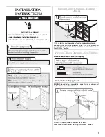 Preview for 7 page of KitchenAid KUDC10FXWH Installation Instructions Manual