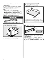 Preview for 16 page of KitchenAid KUDC10FXWH Installation Instructions Manual